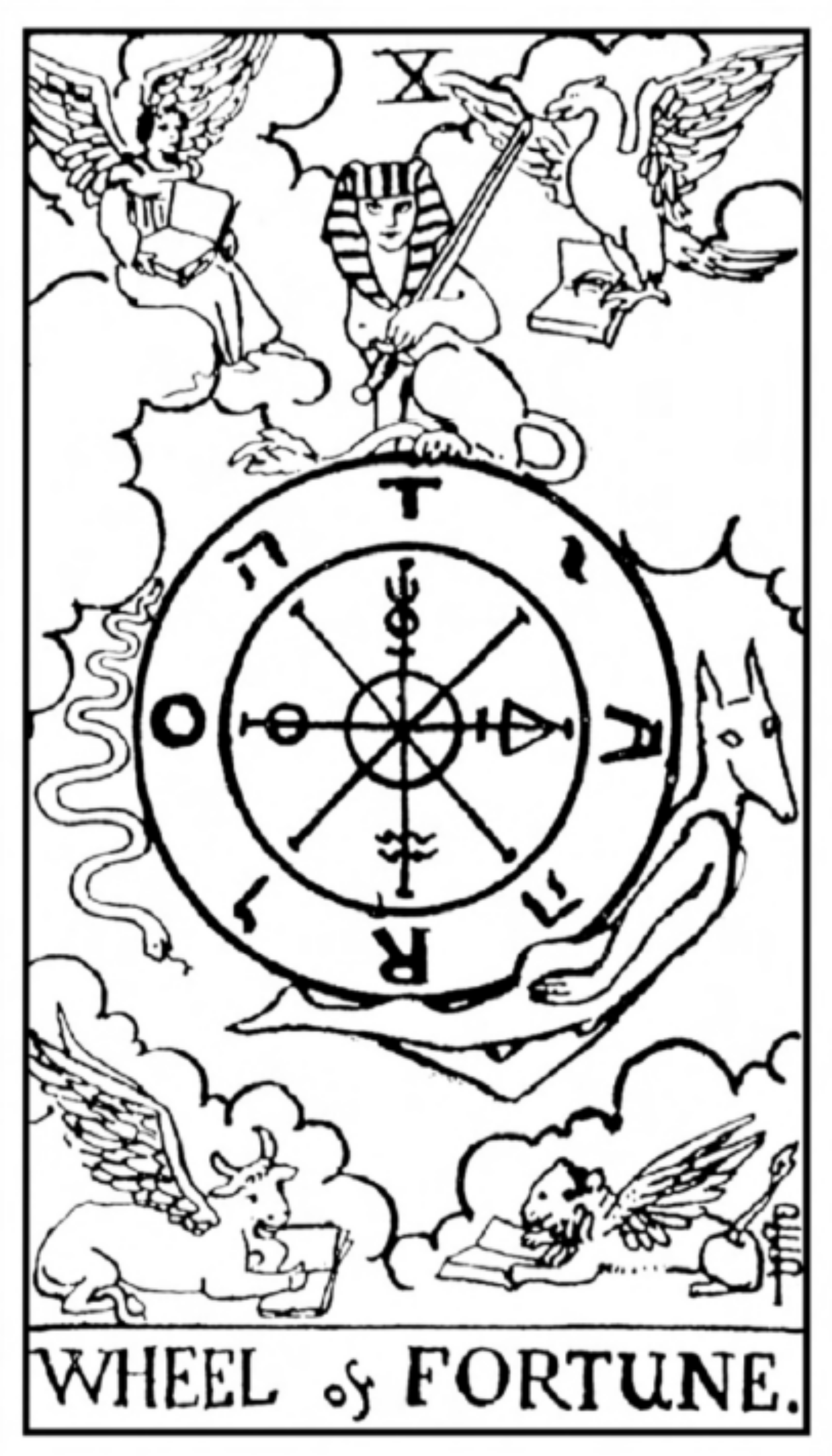 Wheel of Fortune Tarot T-Shirt