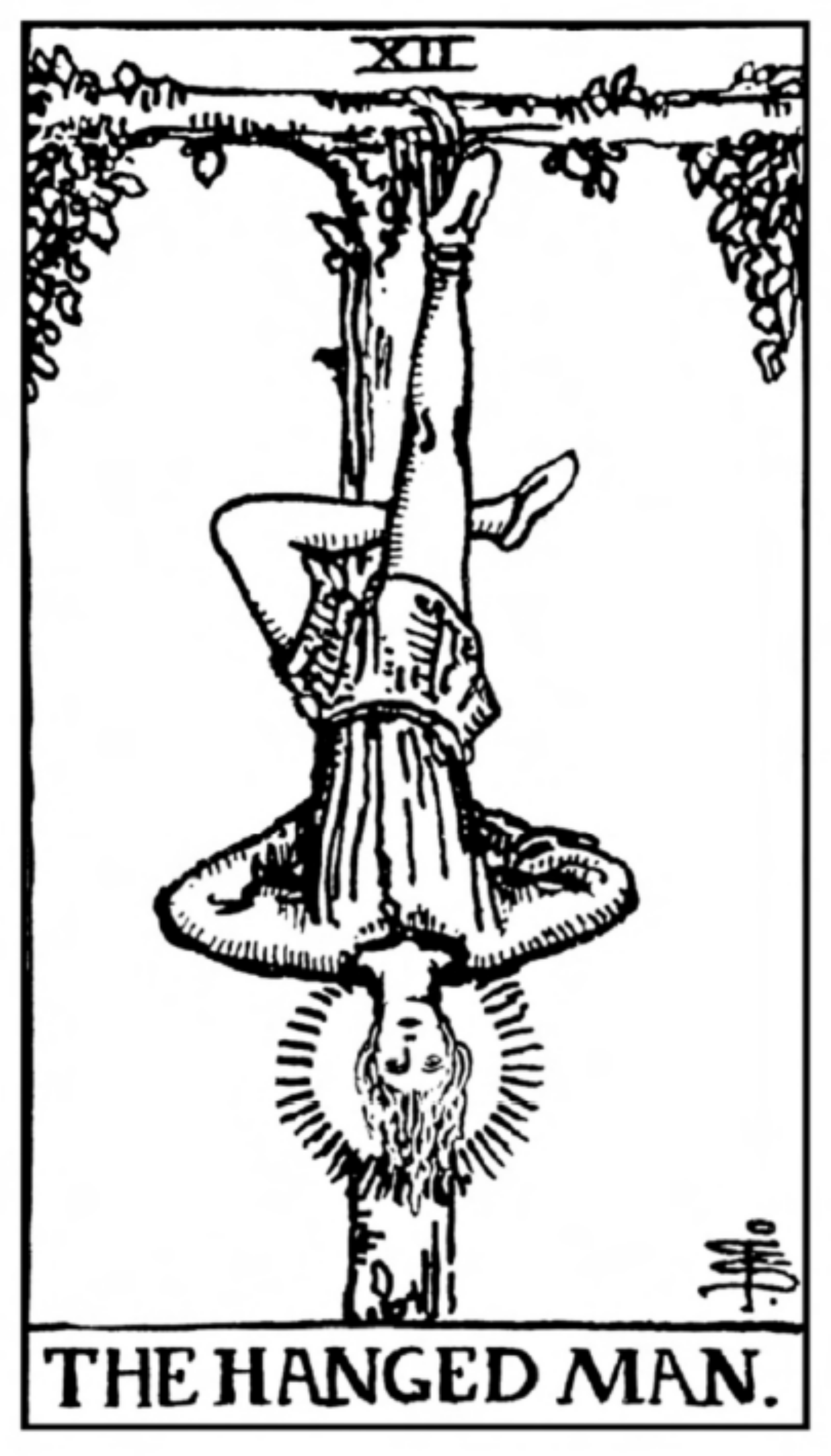 The Hanged Man Tarot T-Shirt