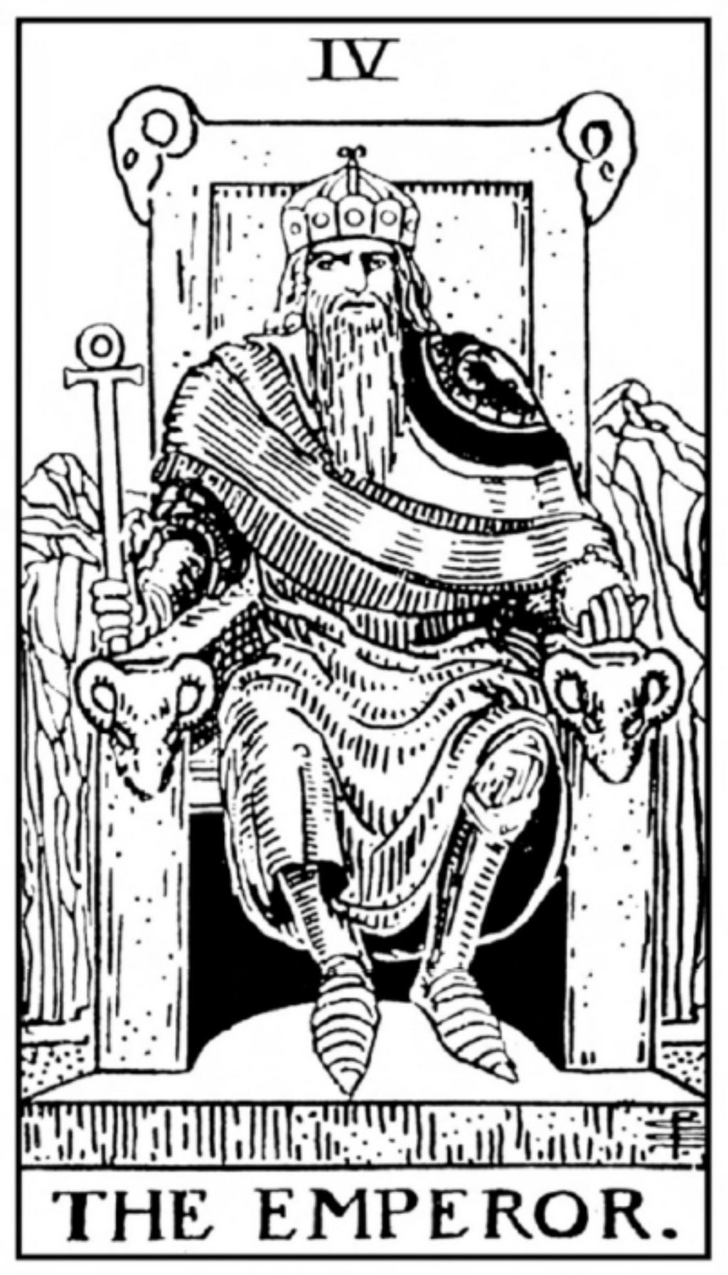 The Emperor Tarot T-Shirt