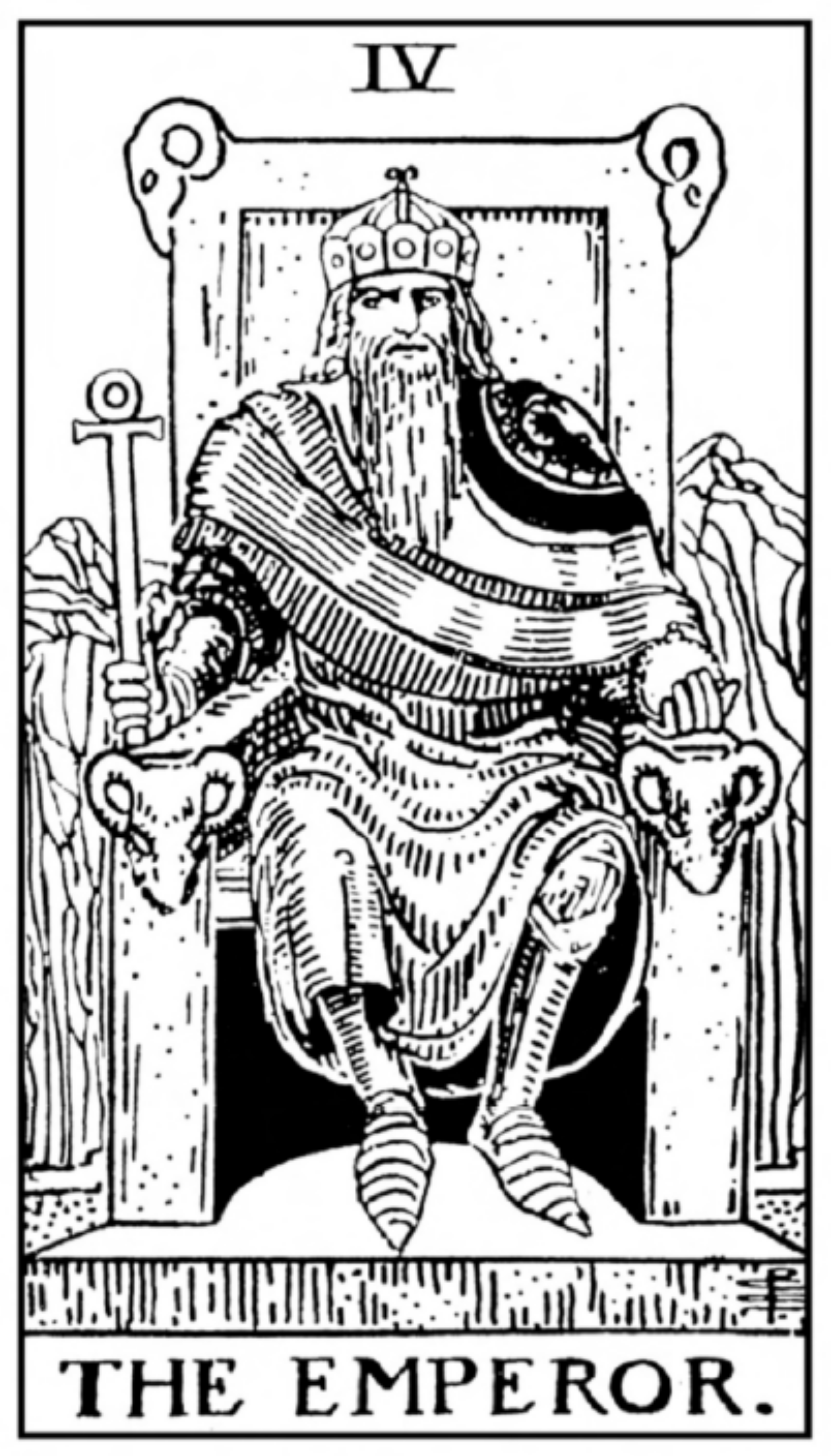 The Emperor Tarot T-Shirt