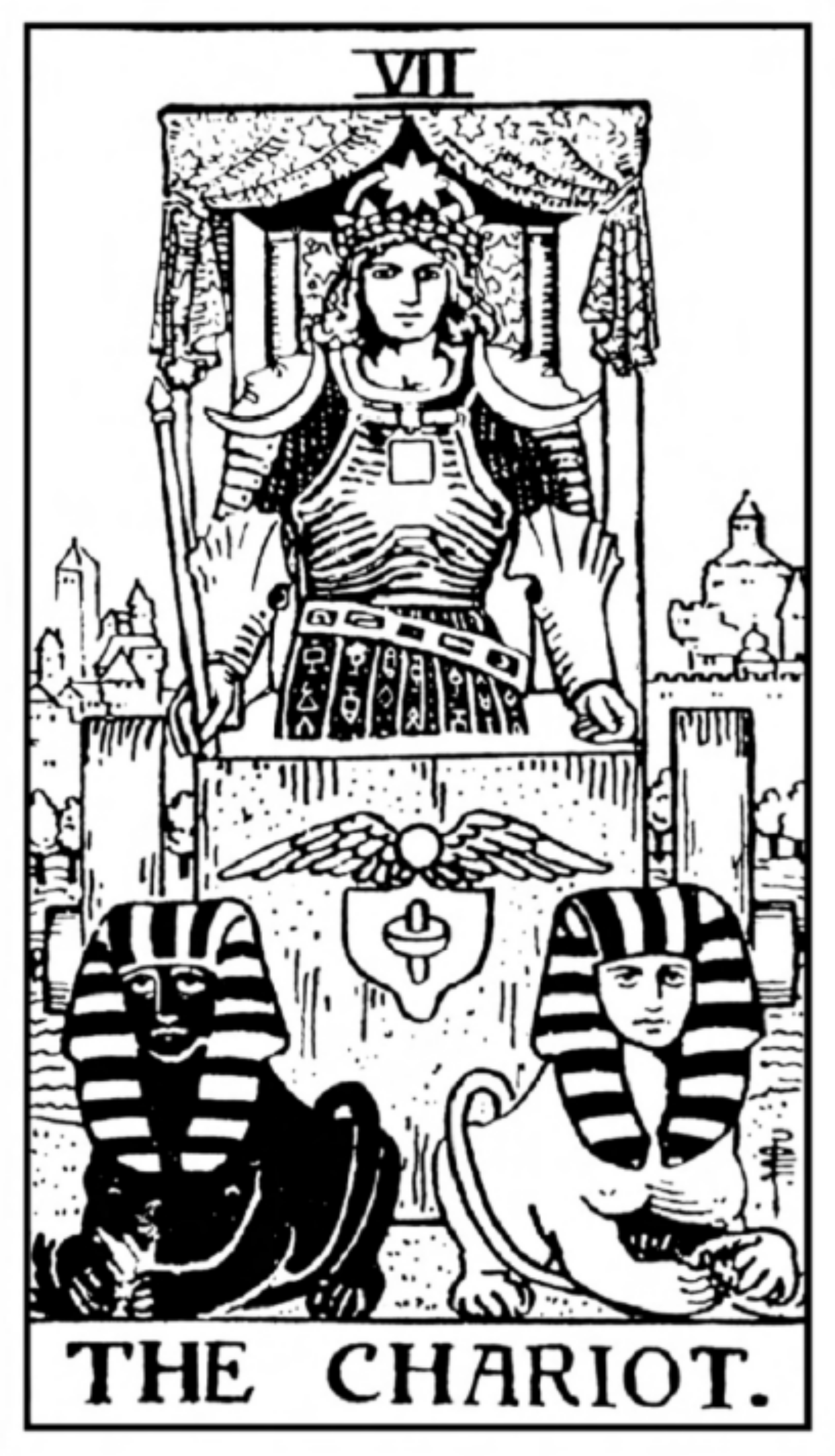 The Chariot Tarot T-Shirt