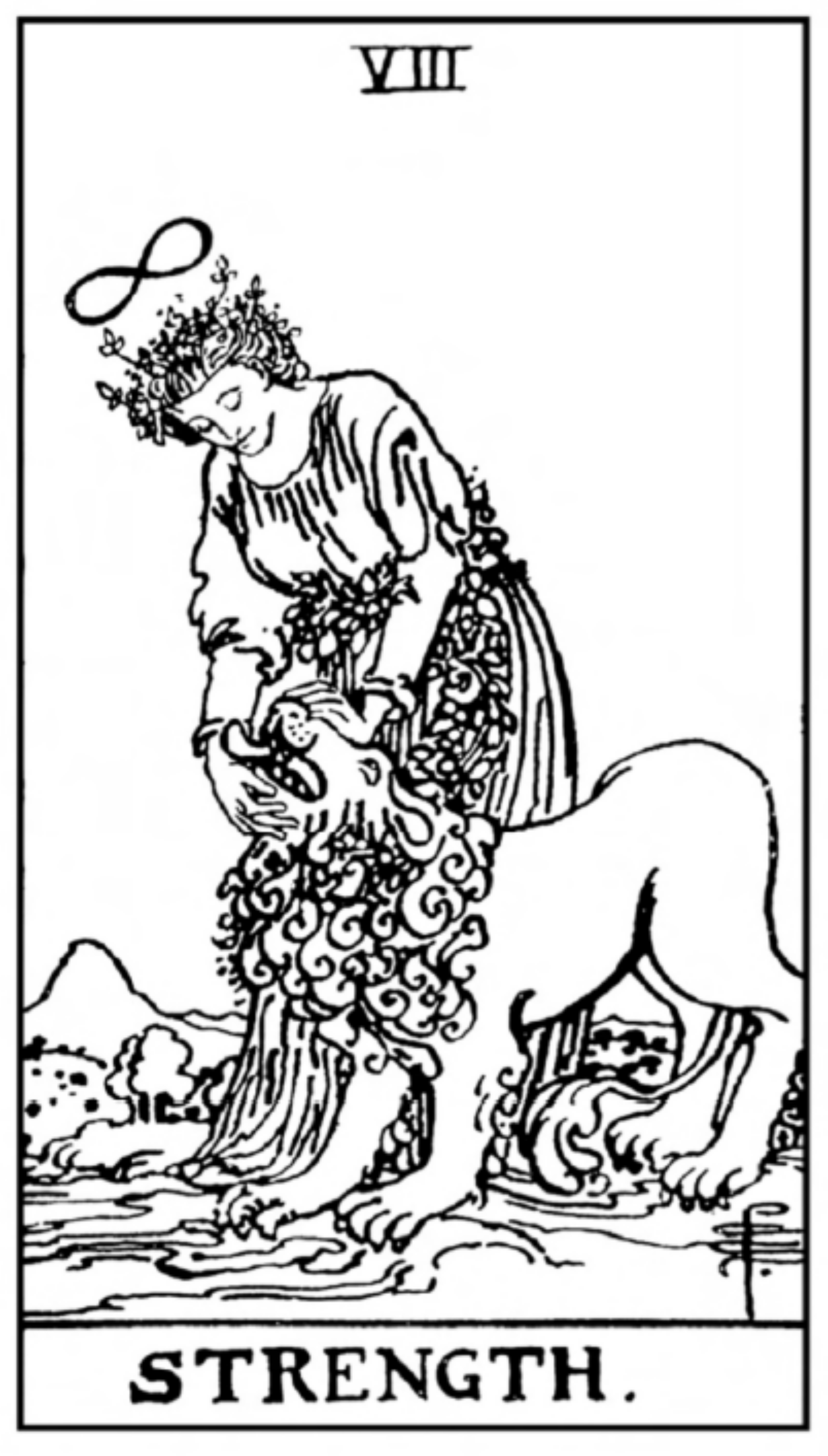 Strength Tarot T-Shirt